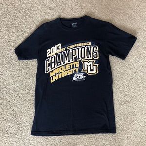 Marquette Basketball Big East Champion T-Shirt (M)